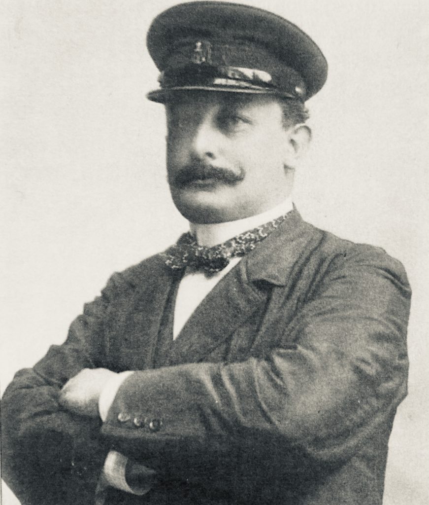 Georges Sahuqué, architecte naval. Photographie collection JL. Bonnin