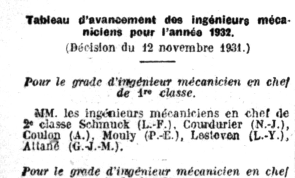 Journal officiel du 14 novembre 1931. Gallica