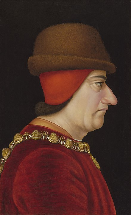 Louis XI, Huile sur toile attribuée à Jacob de Littemont