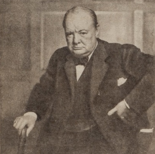 Winston Churchill, source Gallica