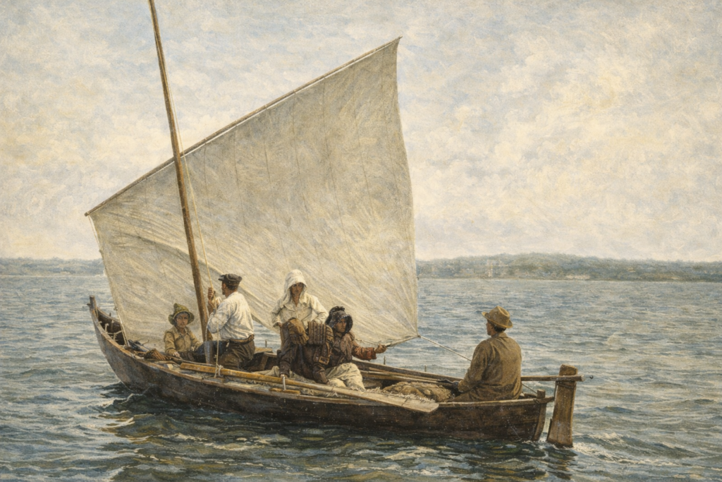 Pinasse ou tillole du Bassin d'Arcachon